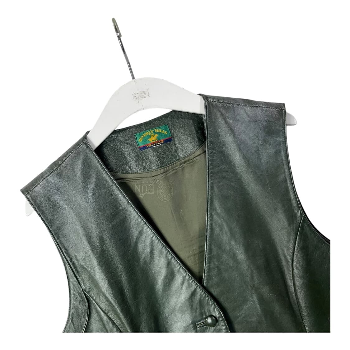 [Beverly Hills Polo Club] 버버리힐즈 레더 베스트 상품이미지3