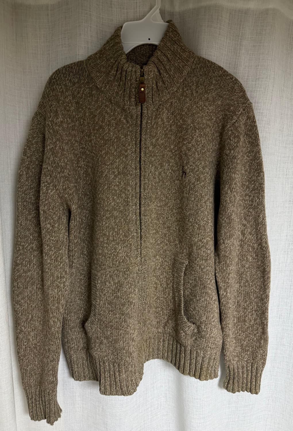 헤지스 니트집업 상품이미지1