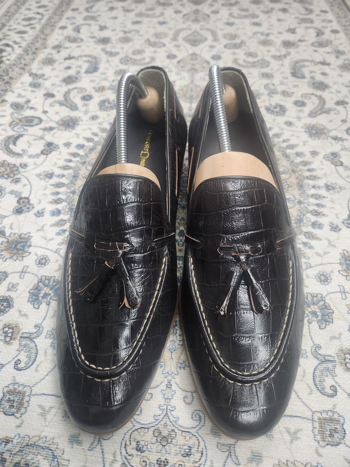 (새상품) 성수동 악어 가죽 태슬 로퍼 280mm 상품이미지1