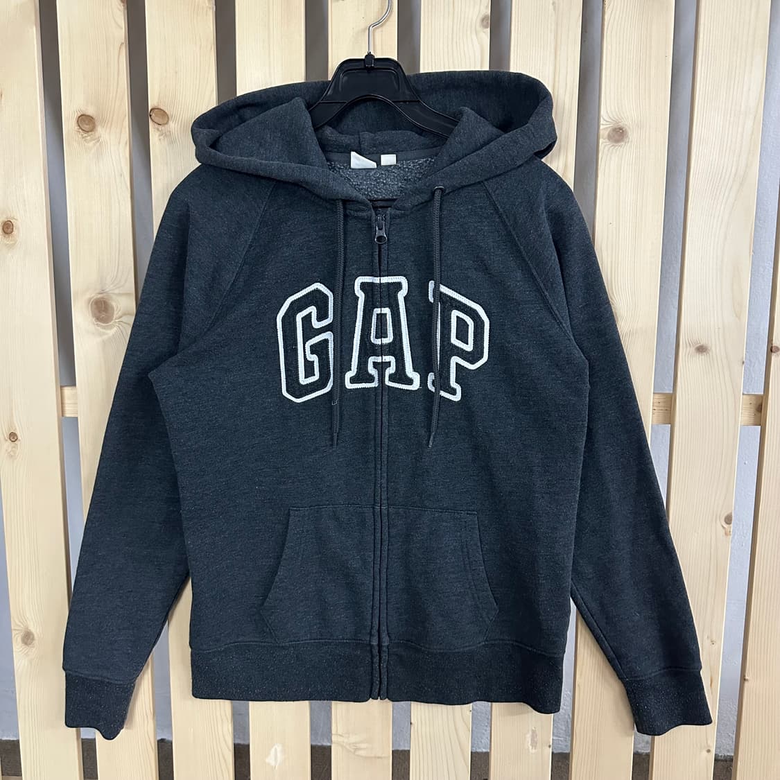 (M) 갭 차콜 후드집업 상품이미지1
