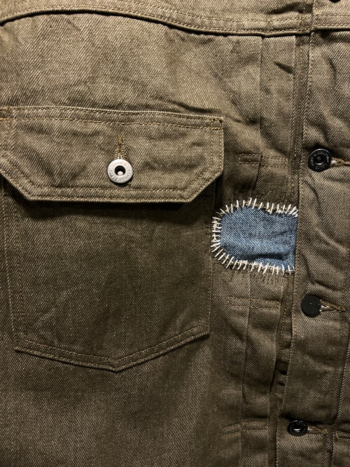 [XL]리바이스 LMC 사시코 커스텀 2세대 데님 트러커 쉐르파 자켓 상품이미지4