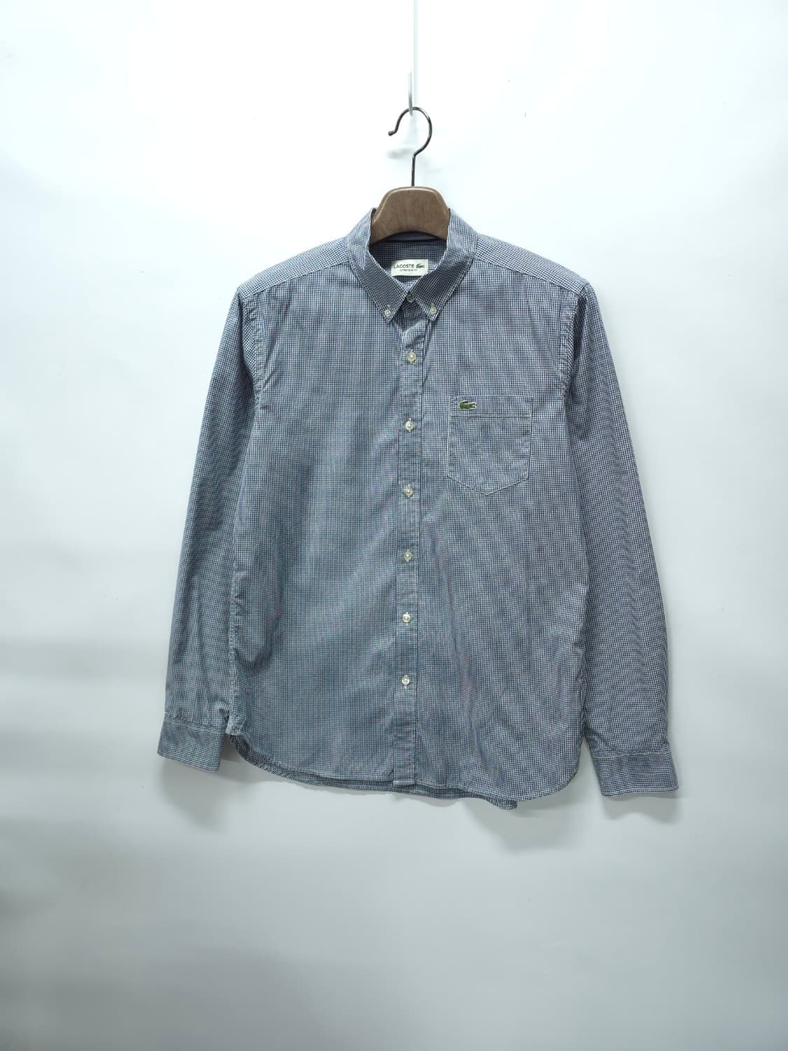 라코스테(LACOSTE) 깅엄체크 셔츠 (남성100) 상품이미지1