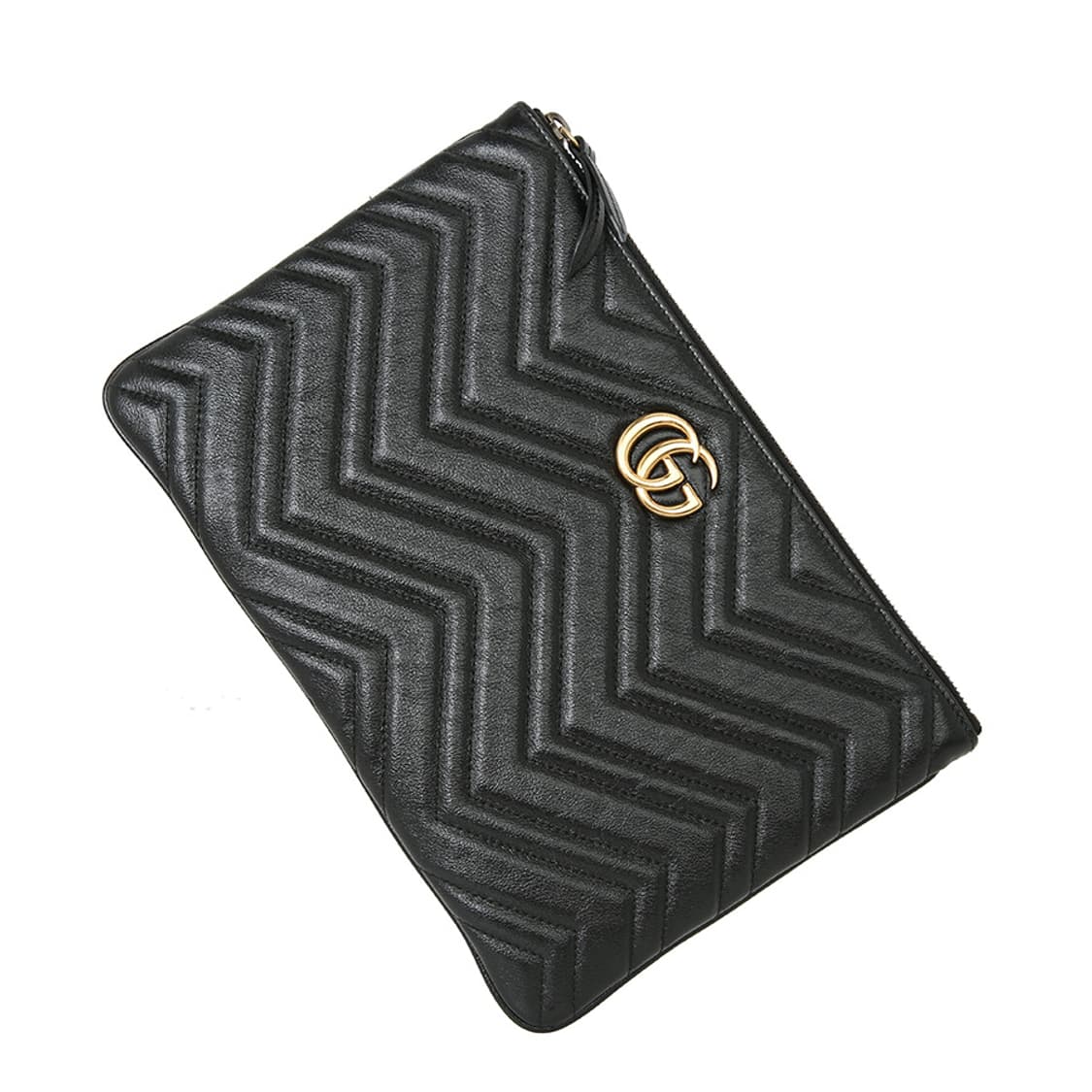 구찌 GG 마몽 클러치 블랙 금장 마몬트 파우치 525541 상품이미지5