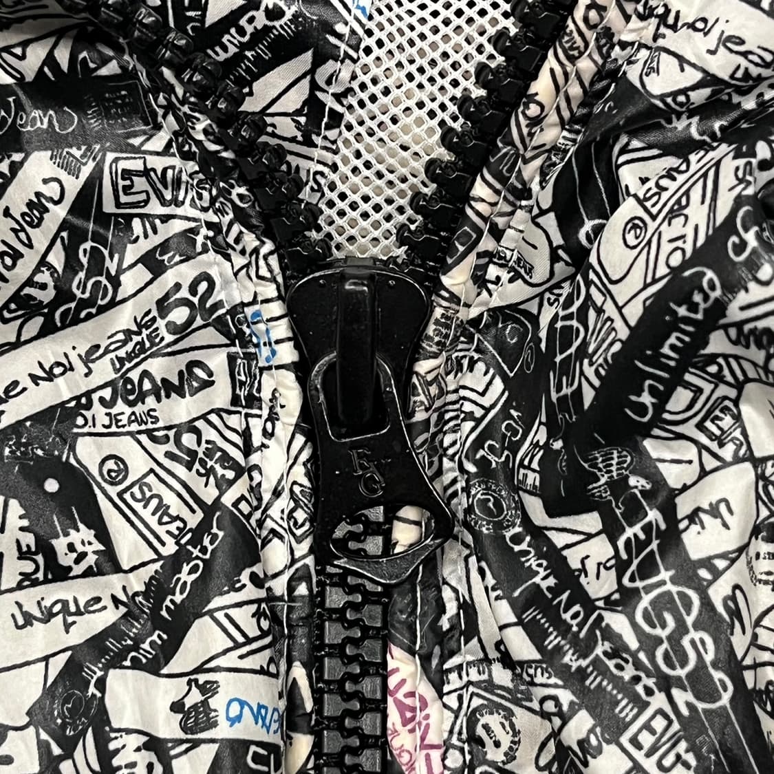 [정품/M] 에비수 패턴 풀집업 자켓 b17 상품이미지7