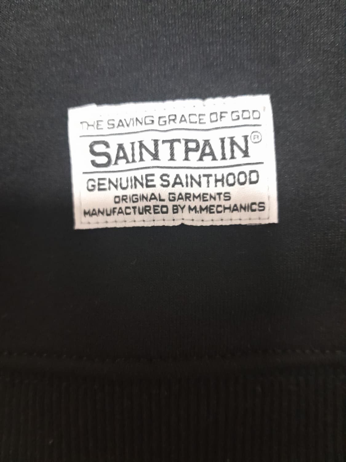 💥(새상품) 세인트페인 후드 블랙 (XL)  
 상품이미지7