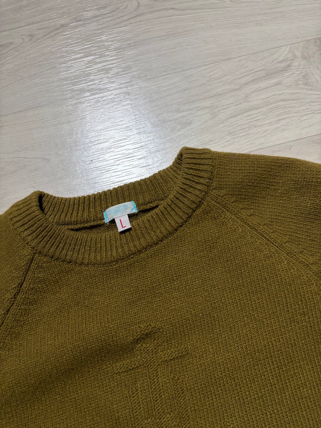 HGS 홈그로운서플라이 687-004 스웻-J 앵커 니트 브라운 L사이즈 상품이미지4