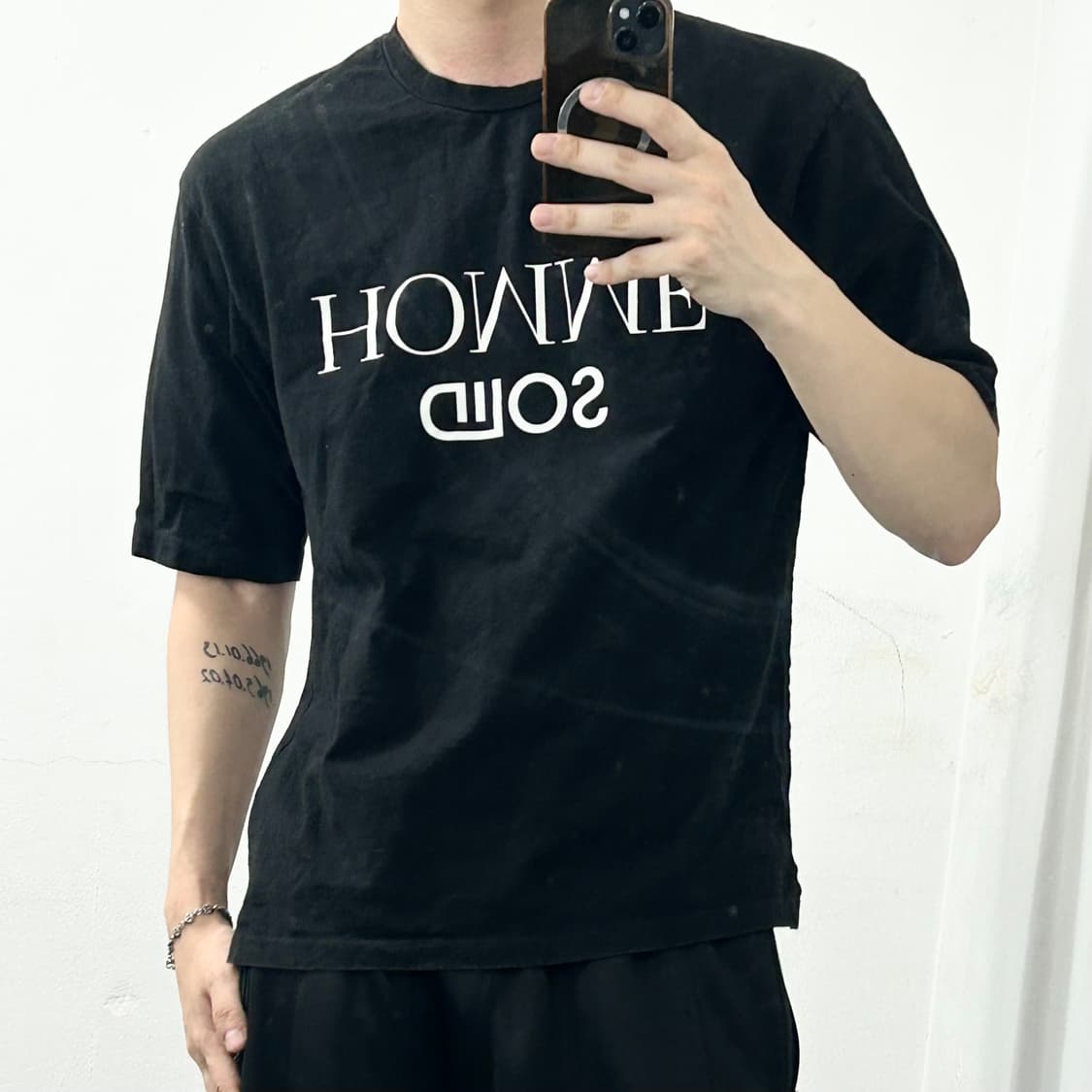 솔리드옴므 반팔 티셔츠 상품이미지2
