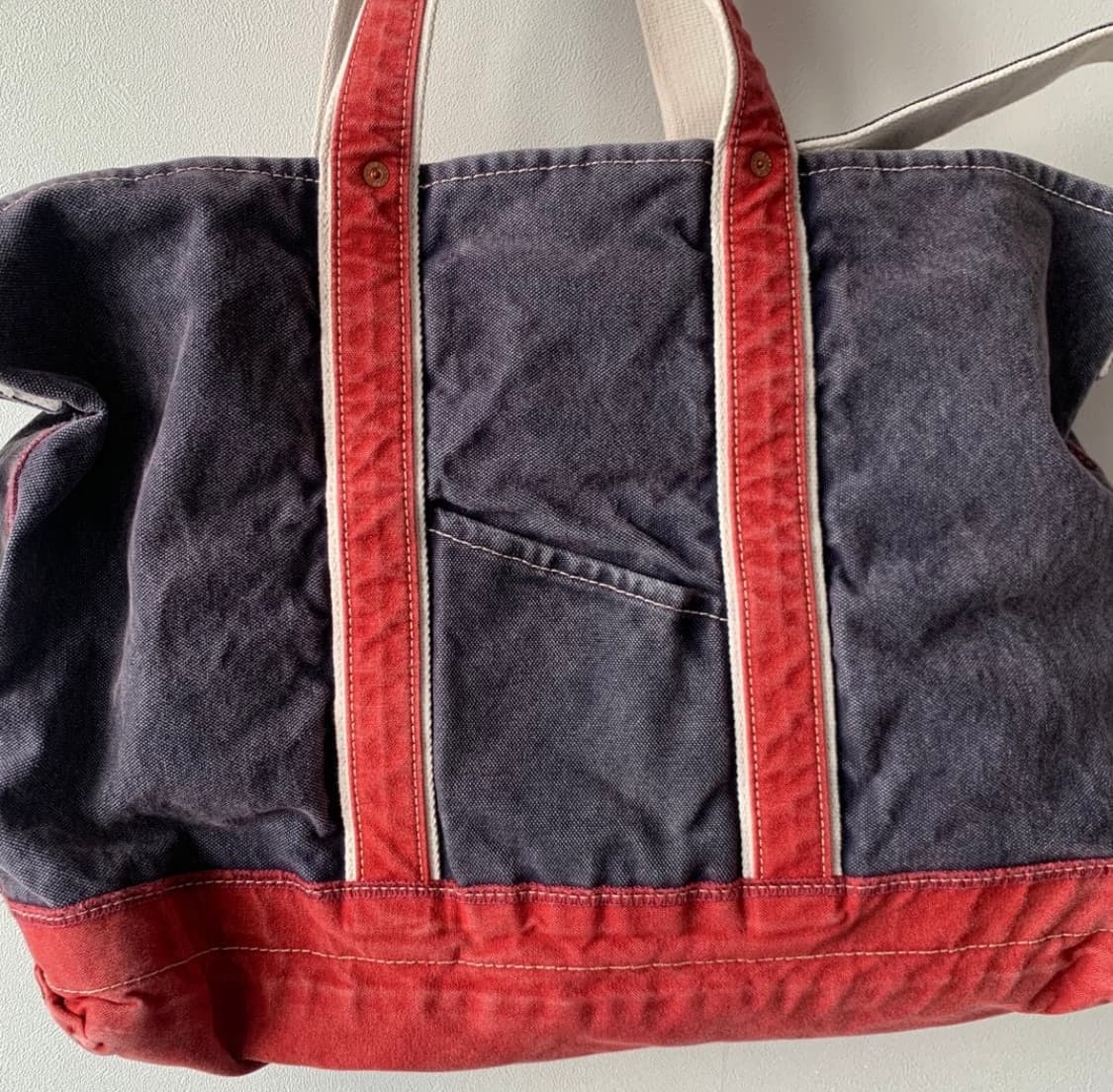 택포) Niceness 24ss L.Lesh navy red 판매 상품이미지4