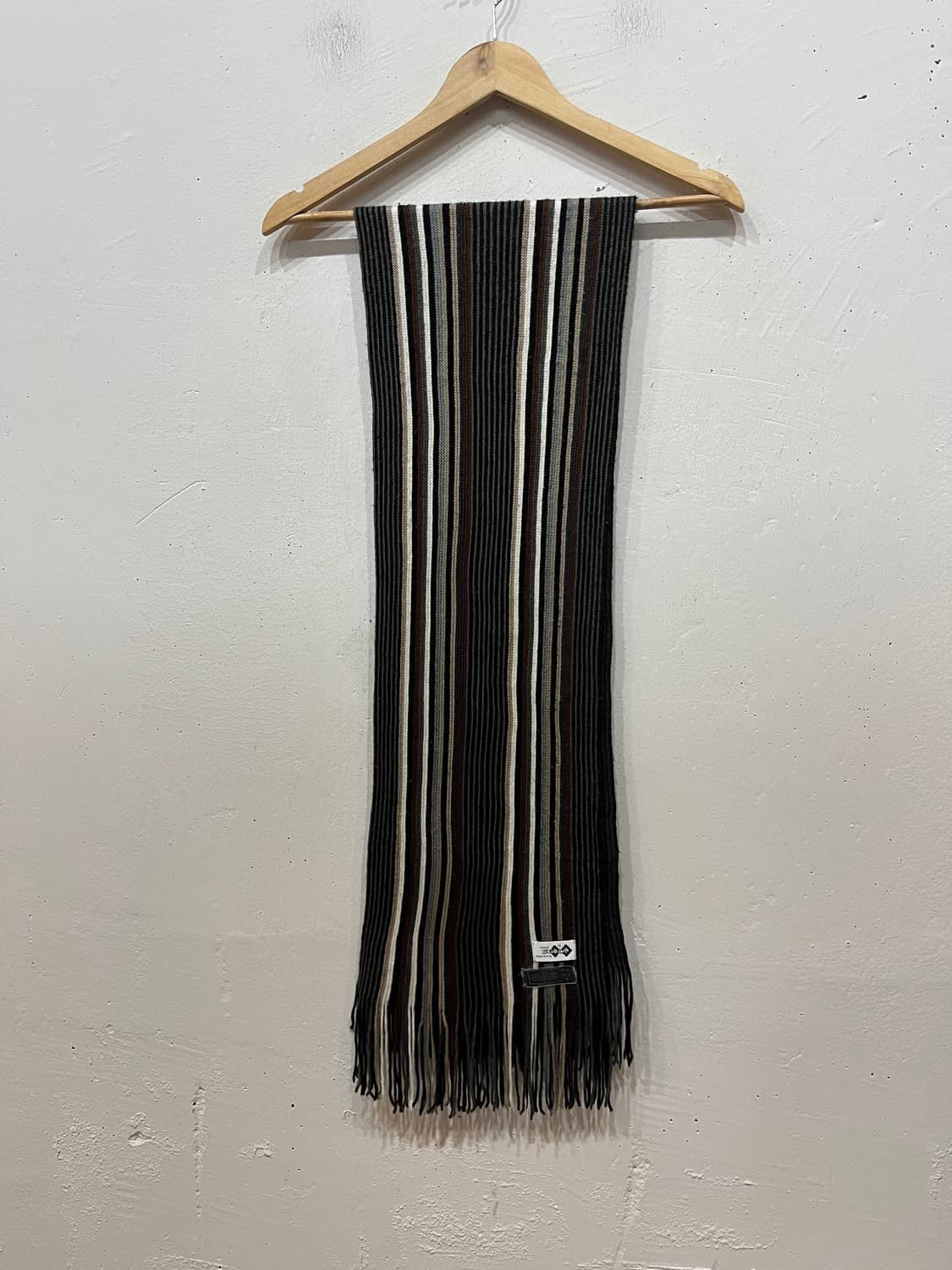 Made in ITALY 빈티지 니팅 머플러 상품이미지3