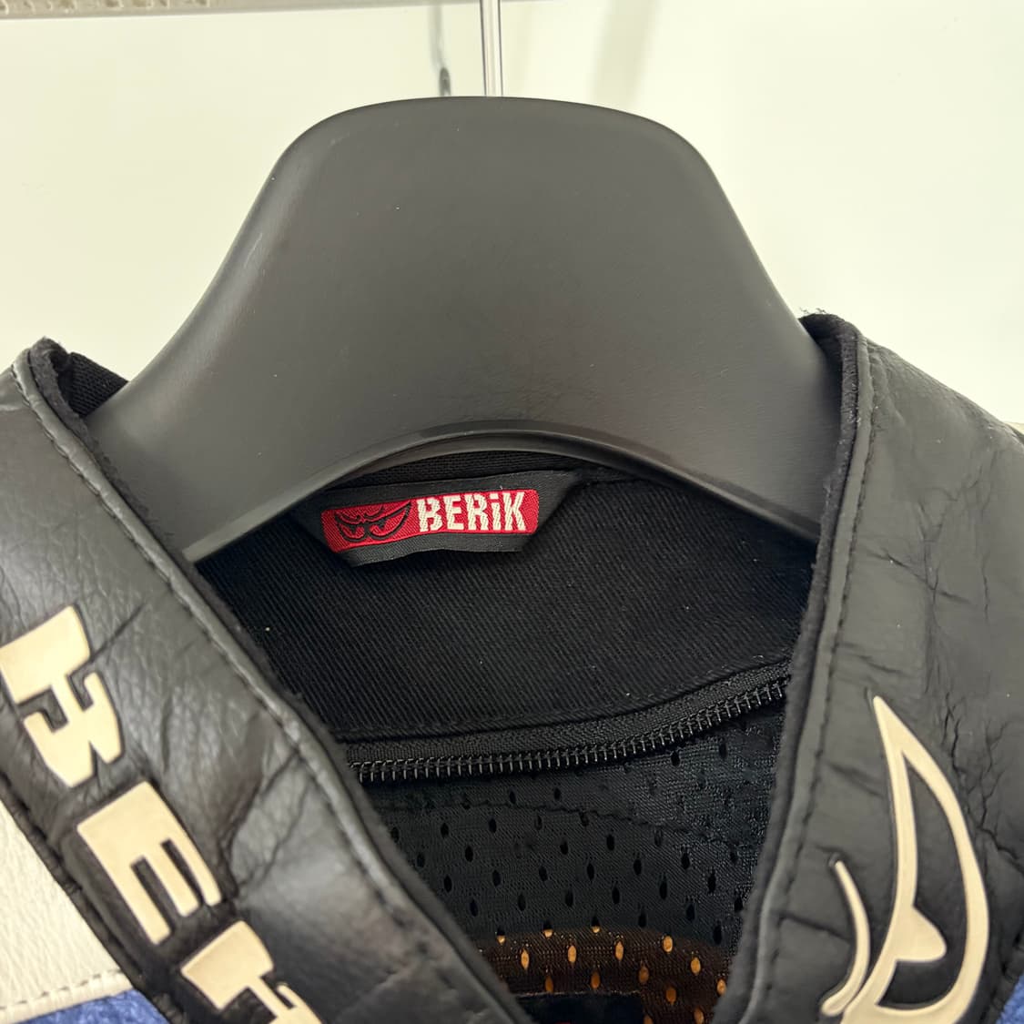 Berik 소가죽 레이싱 자켓 상품이미지7