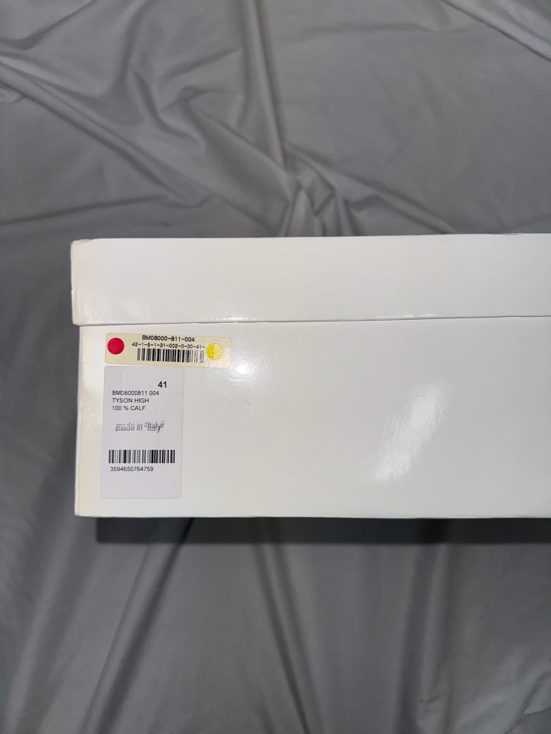 지방시 카프 스킨 타이슨 하이탑 상품이미지8