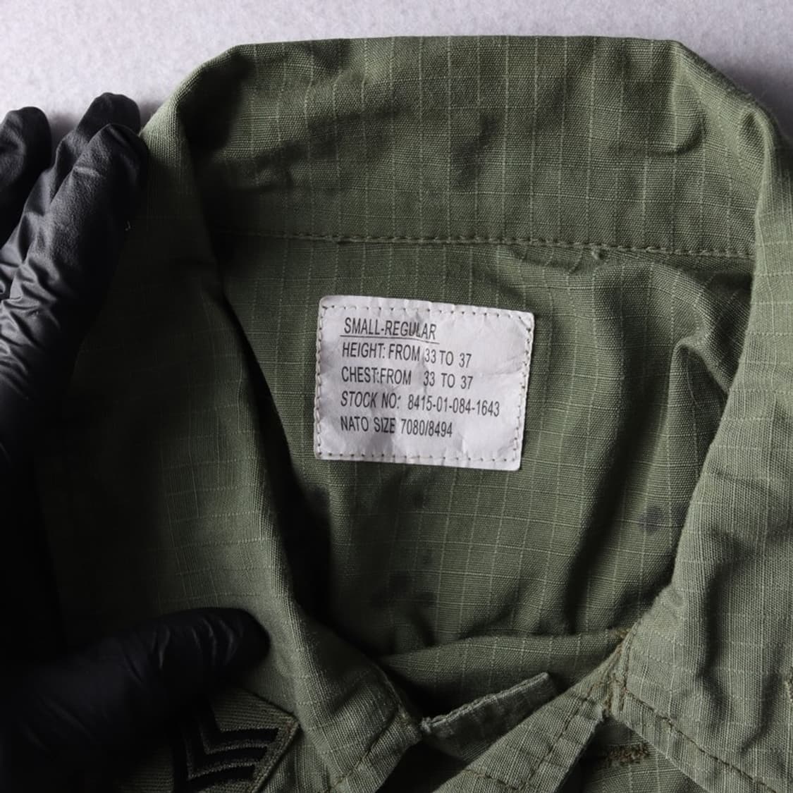 미군 빈티지 퍼티그 자켓 S 상품이미지5