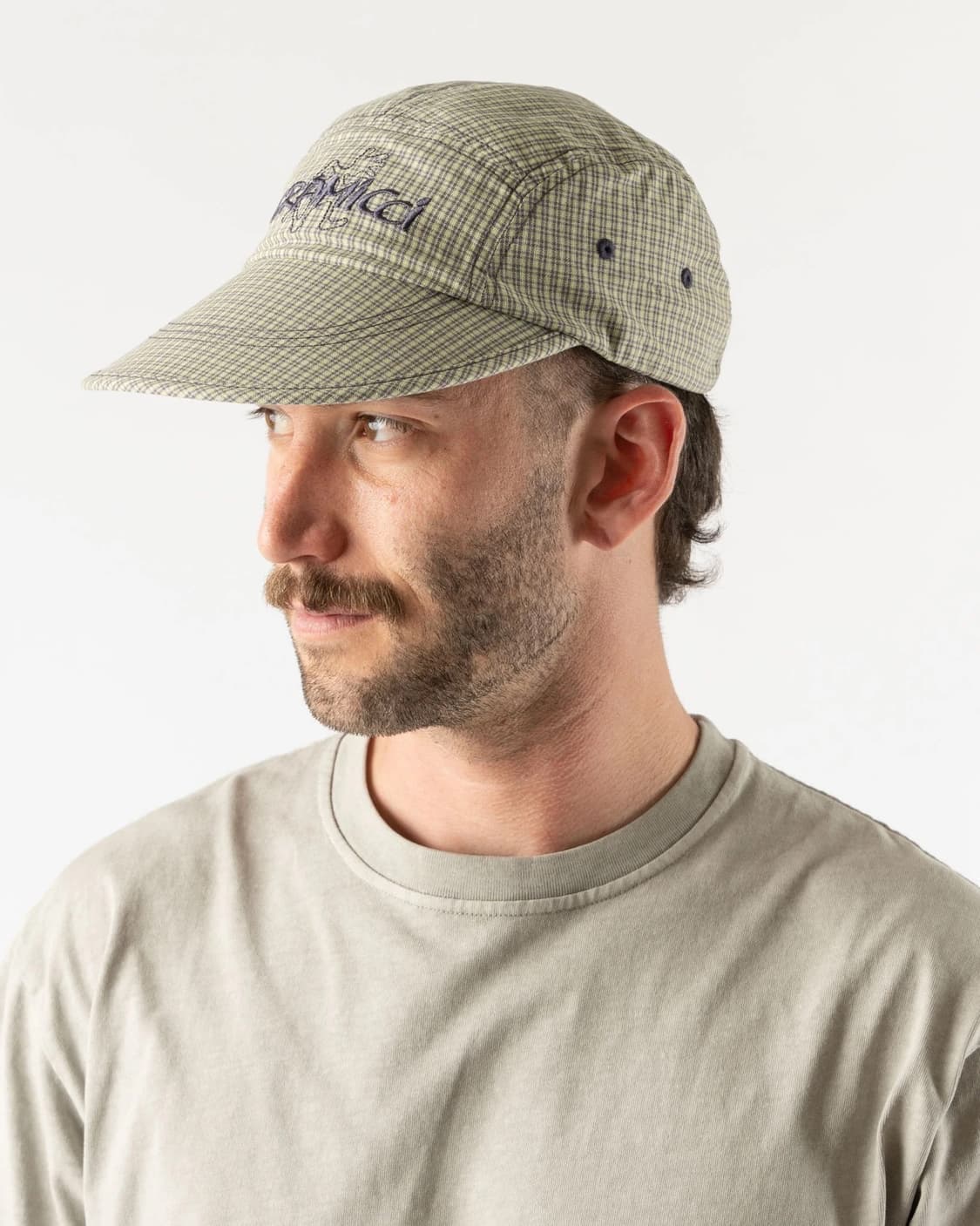 그라미치 체커드 롱 빌 캡 상품이미지2