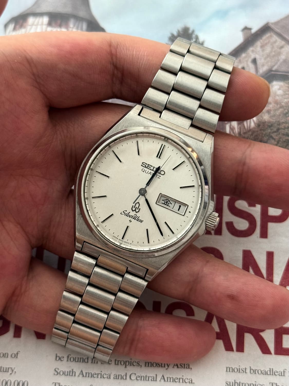 Seiko 세이코 SilverWave Quartz Day-Date 상품이미지3
