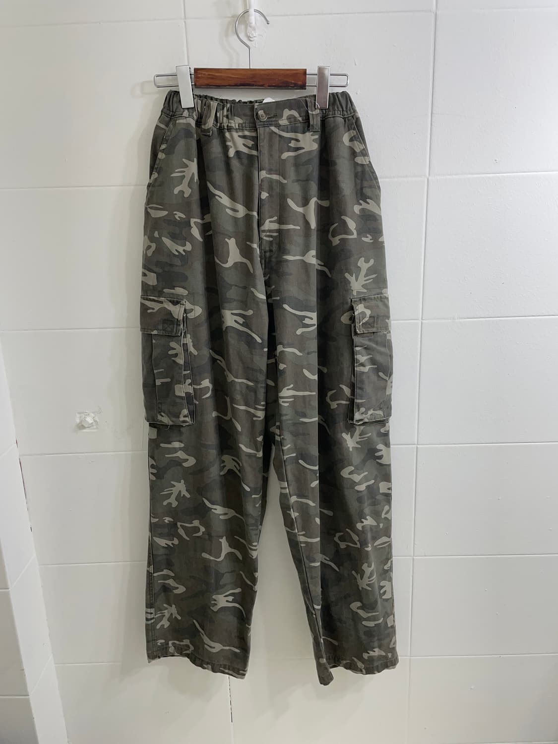 빈티지 노턴 브라운 카모 캐주얼 스트릿 코디 세트 상품이미지7