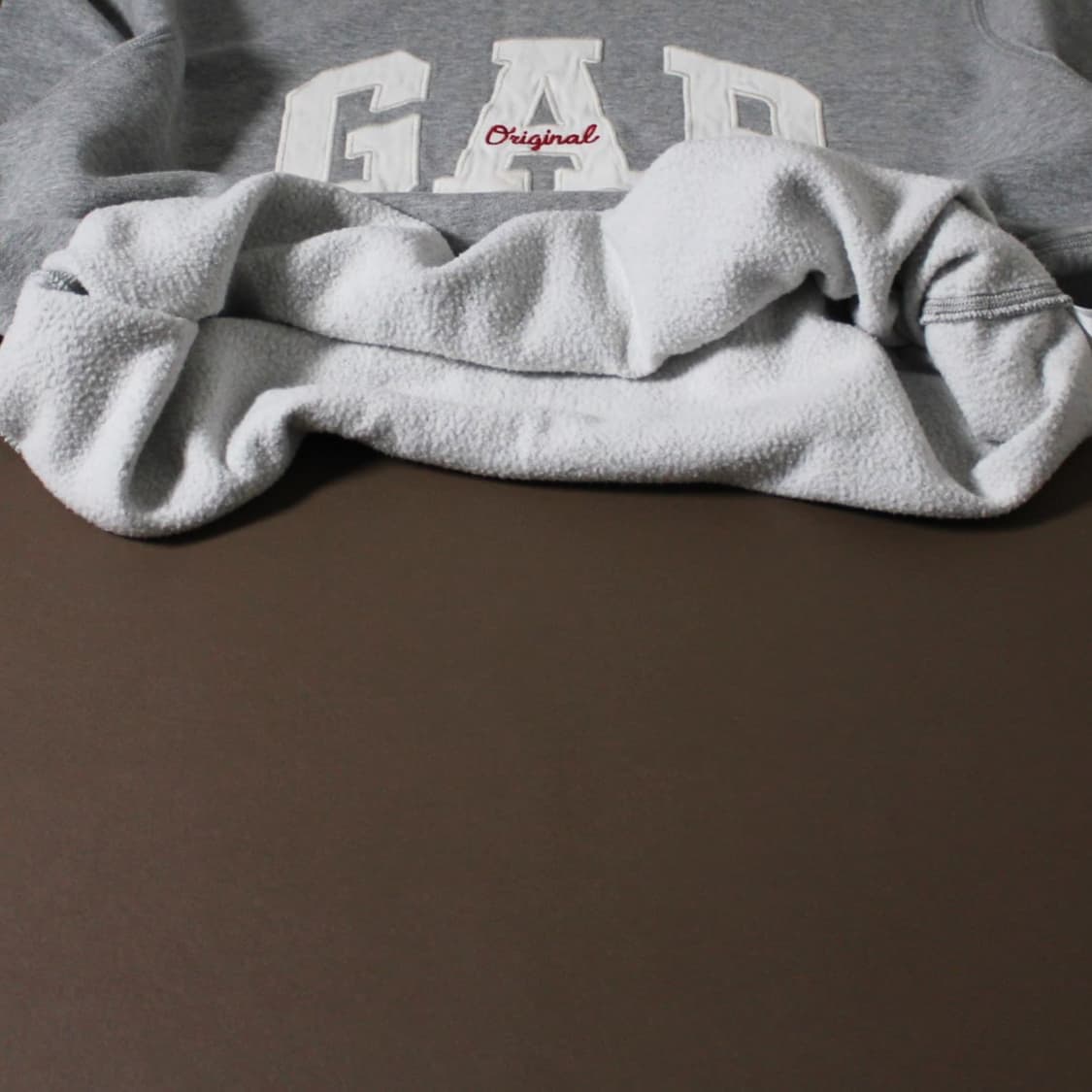 GAP 갭 기모 그레이 맨투맨 상품이미지4