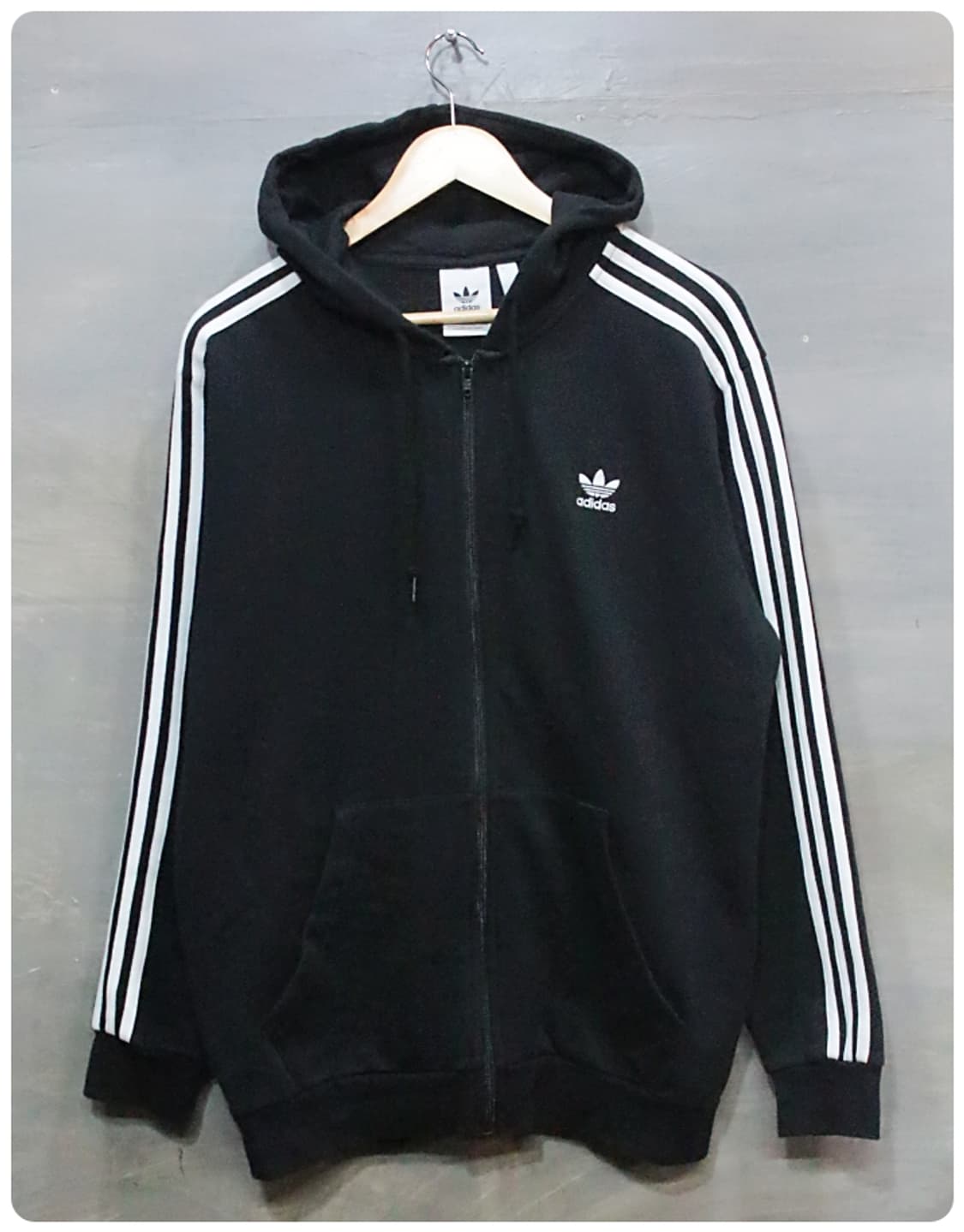 [2XL] 아디다스 오리지널 3ST 기모 후드집업 상품이미지2