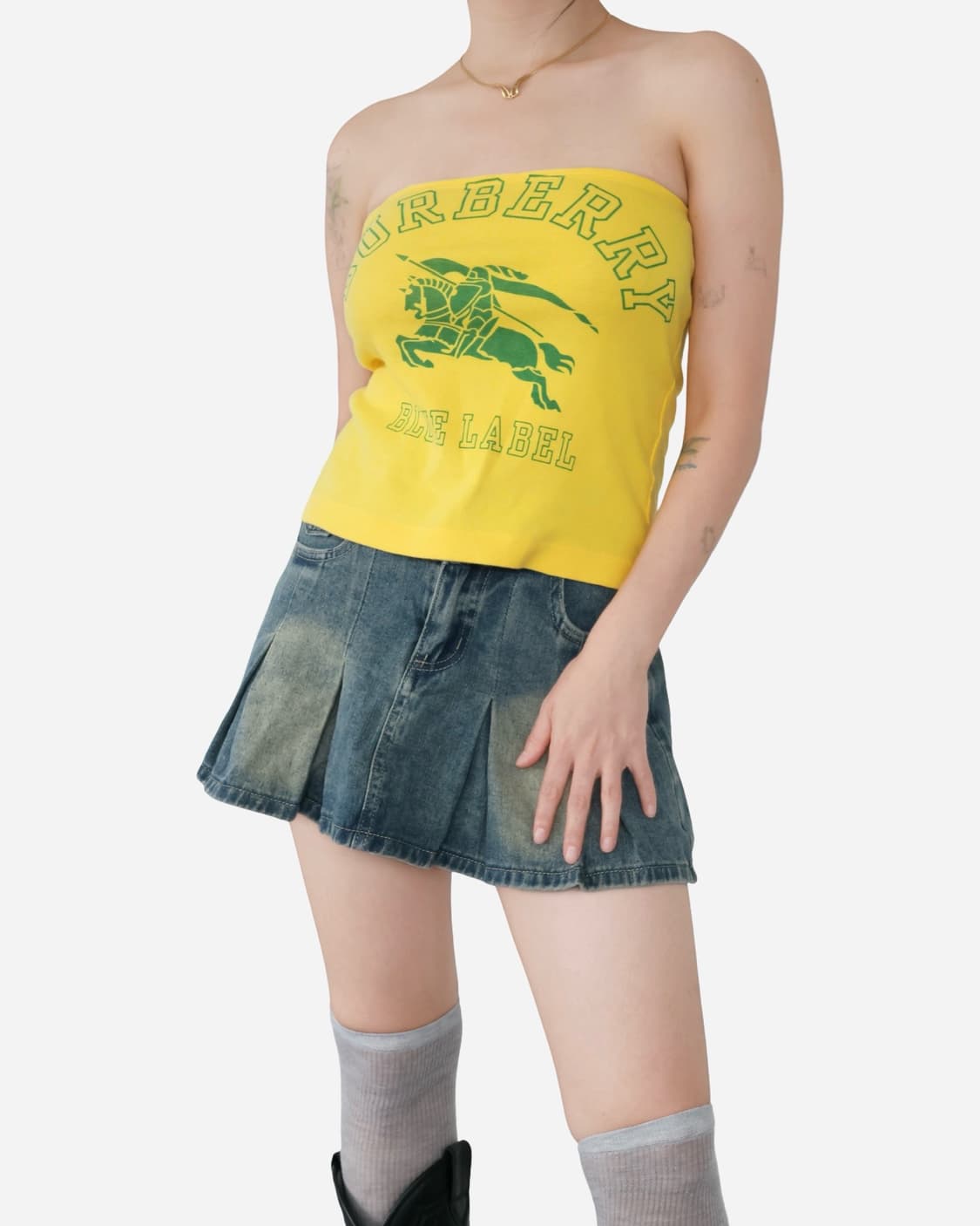 Burberry Blue Label Tube Top (Remake) 상품이미지3