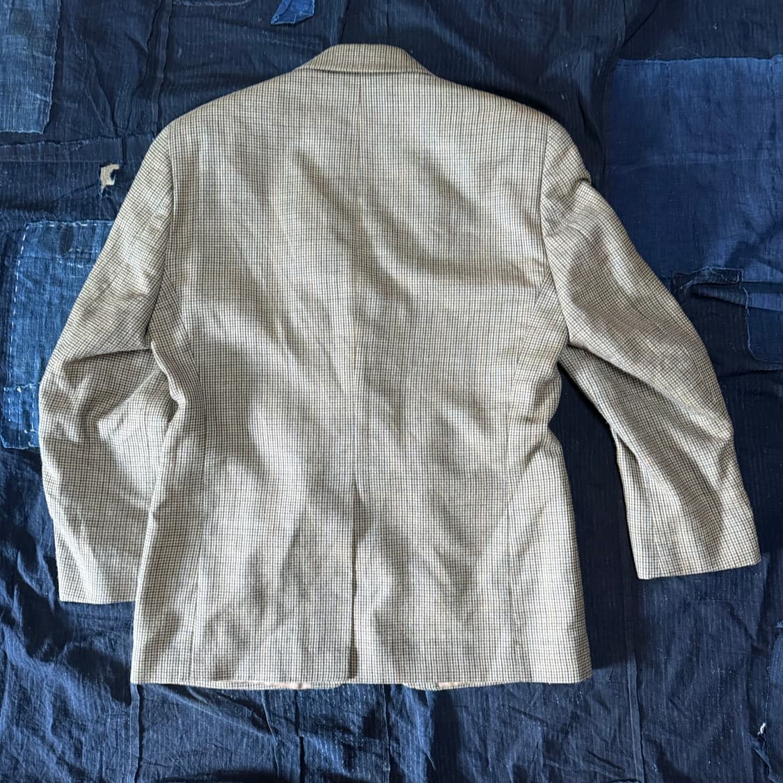 로렌 랄프로렌 울 블랜드 건 클럽 체크 자켓 38R 상품이미지5