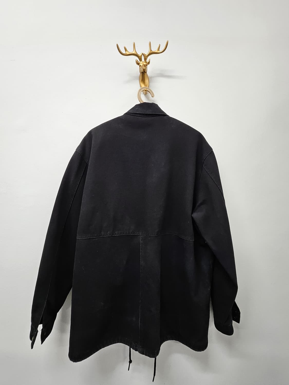 벤 데이비스 블랙 커버올 워크자켓 상품이미지2