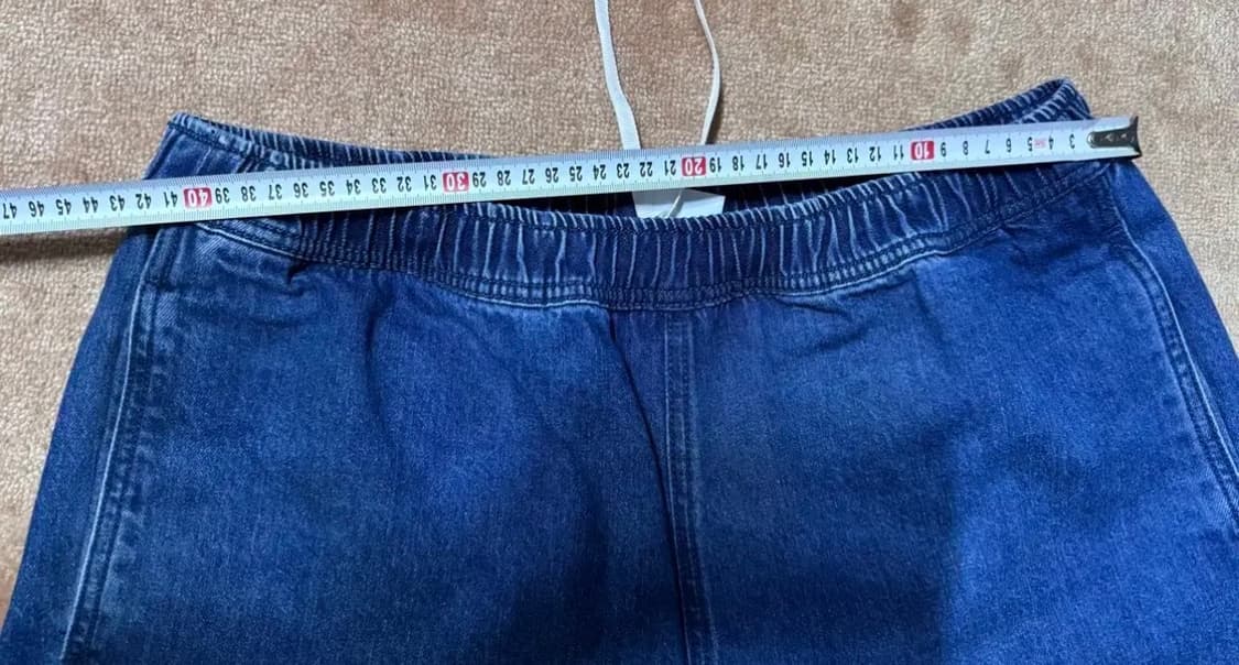 베이프 에이프 데님 반비지(밴딩) 상품이미지4