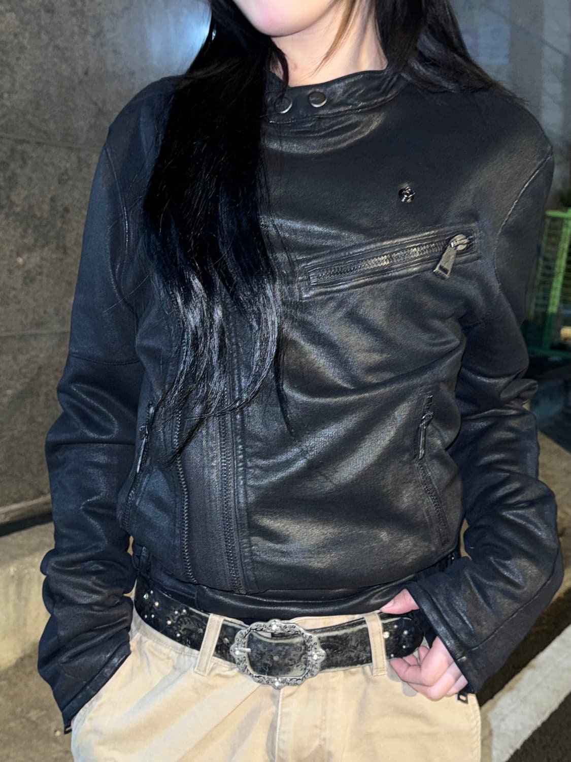 랄프로렌 코튼 라이더 긱시크 자켓 상품이미지1