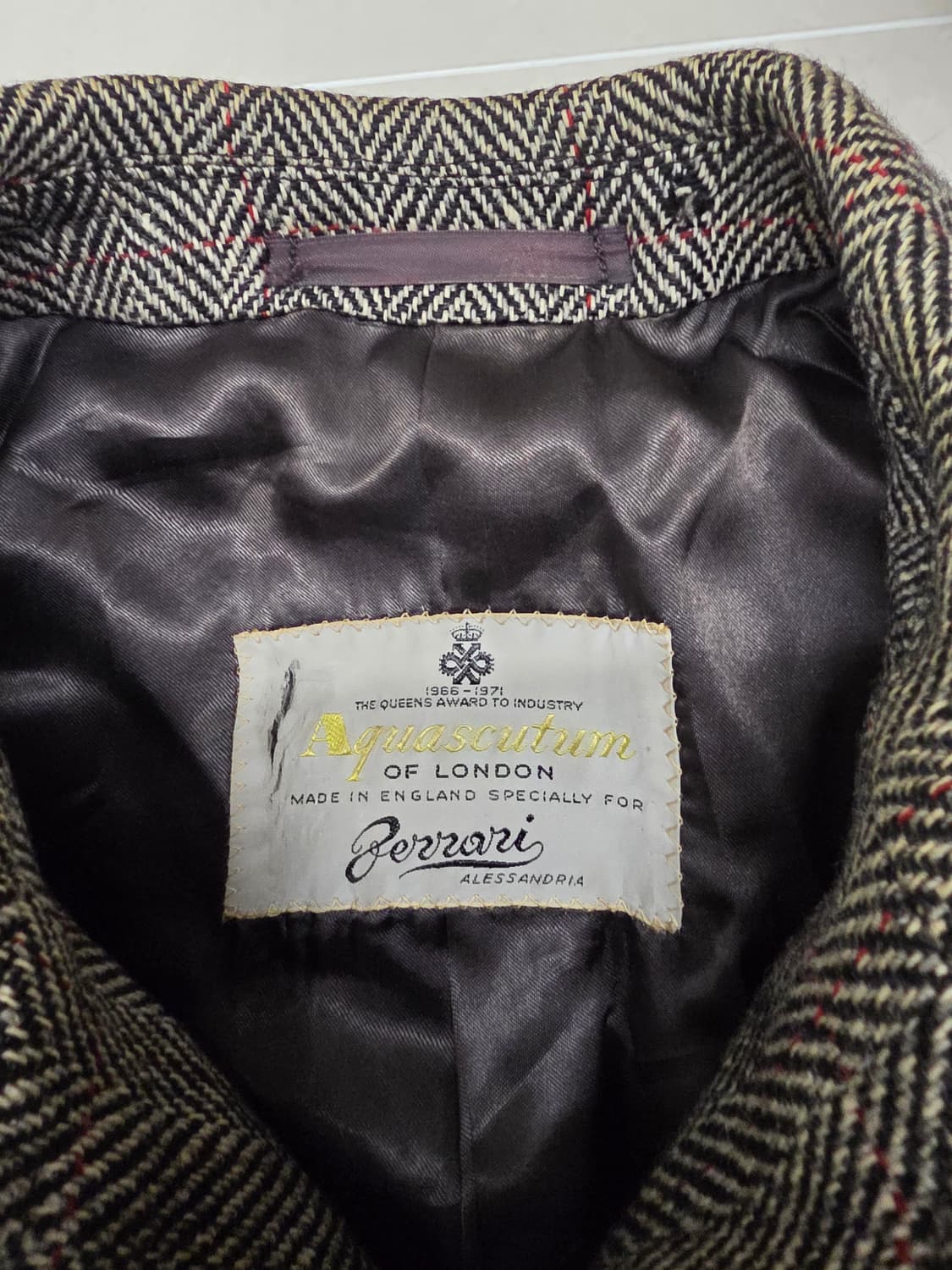 아쿠아스큐텀 아이리쉬 트위드 코트 상품이미지5