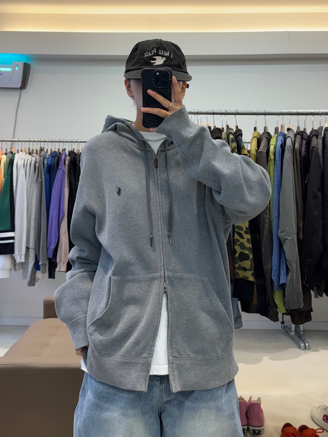 폴로 랄프로렌 코튼 니트 후드집업 상품이미지6