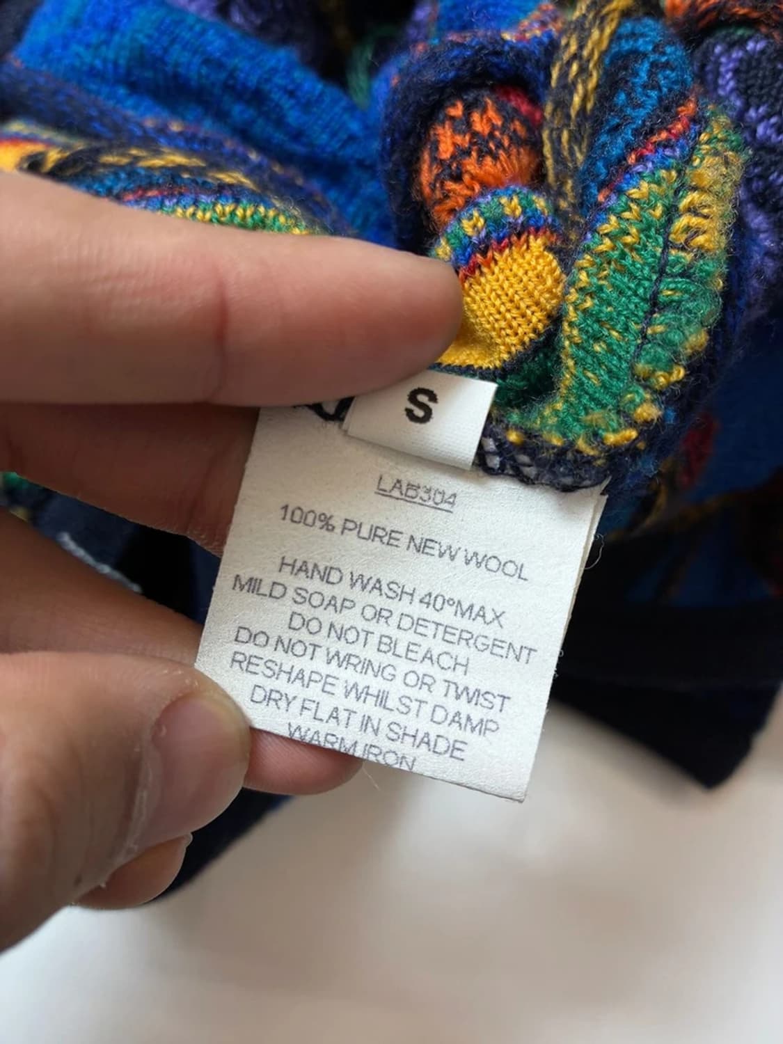 쿠지 Coogi 00's 오스트레일리아 니트 롱 가디건 PN8402 상품이미지6