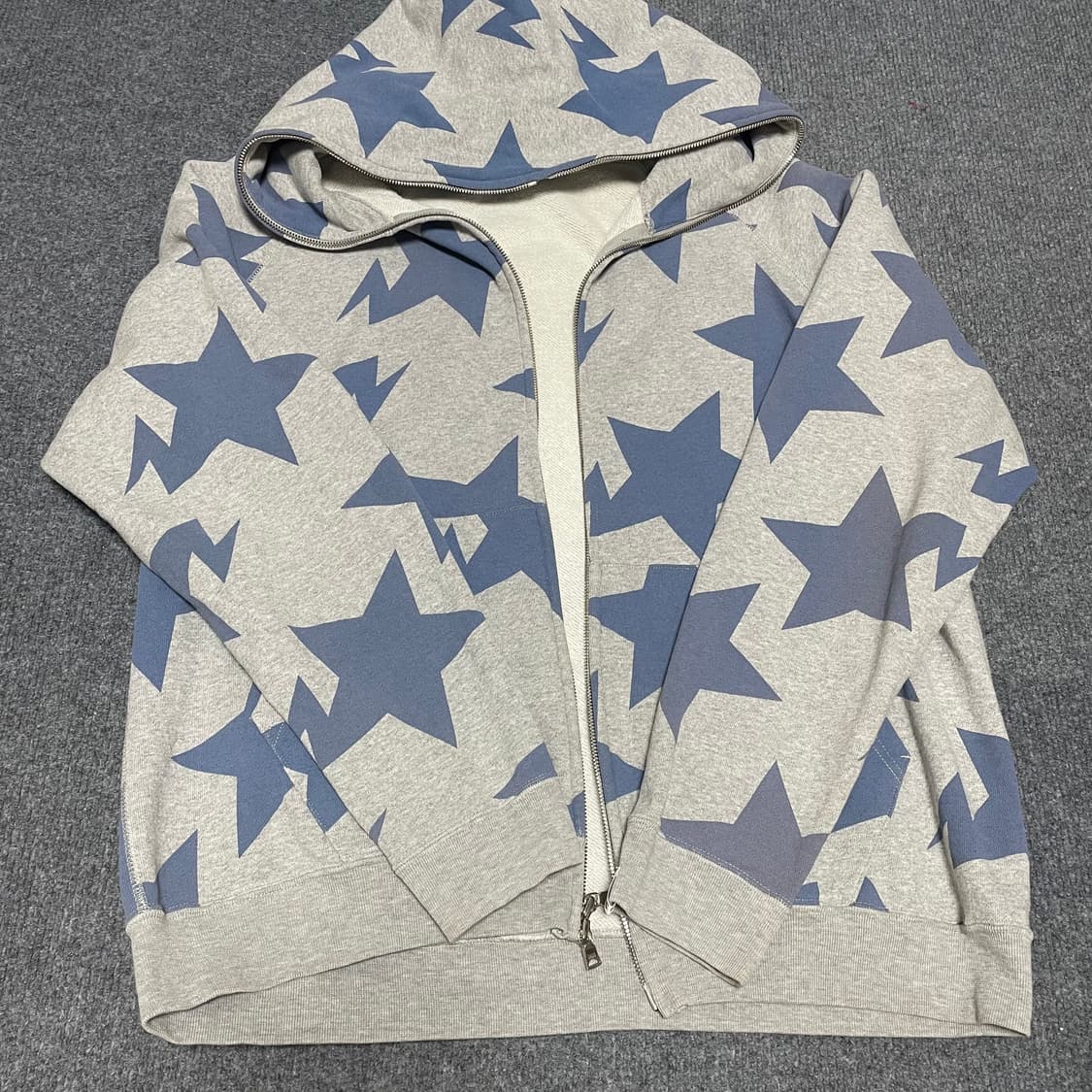 bape 스타 집업 그레이 상품이미지4