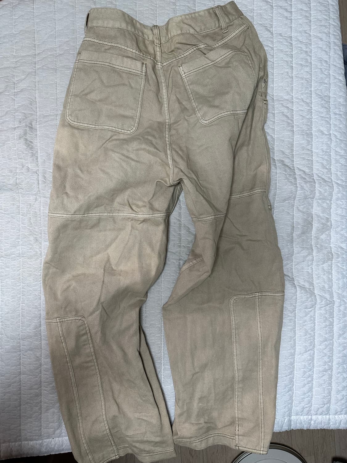 급처!!! 헤더헬렌 카고 베이지 팬츠 L 상품이미지2