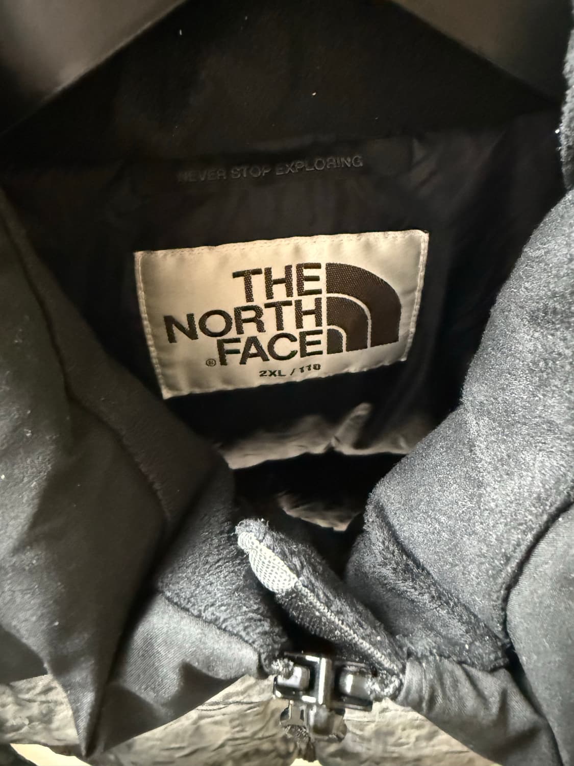 노스페이스 화이트 라벨 노벨티 눕시 다운 자켓 프린트 화이트 XXL 상품이미지4