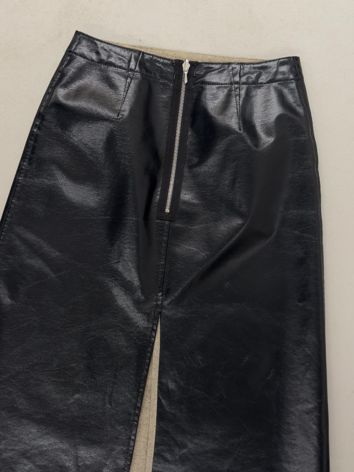 오라리 코팅 스커트 상품이미지3