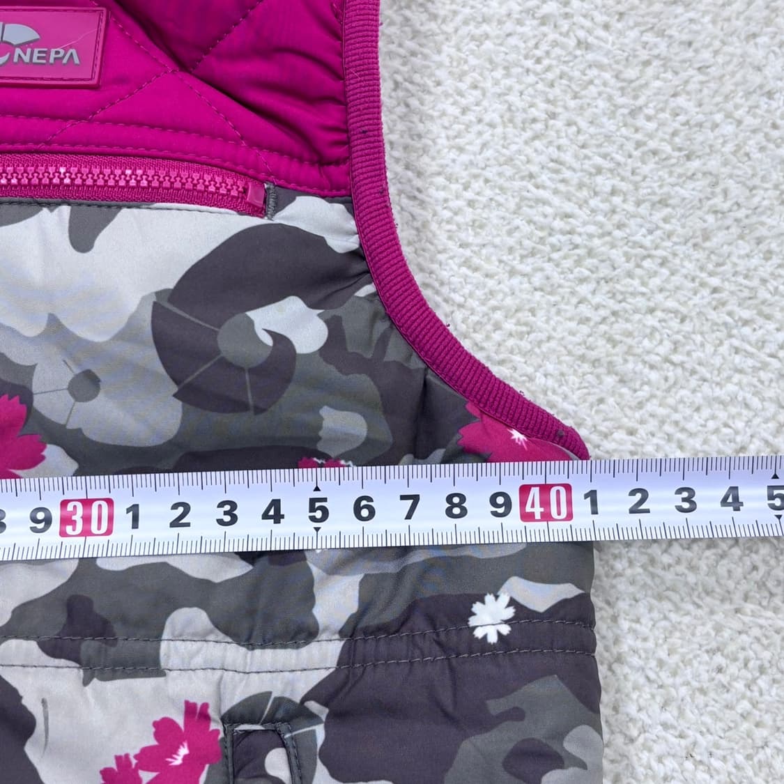 실측확인 네파 키즈 패딩 조끼 0324E 상품이미지5