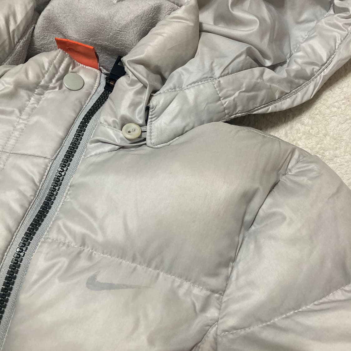 나이키 고프코어 그레이 숏패딩 M 상품이미지3