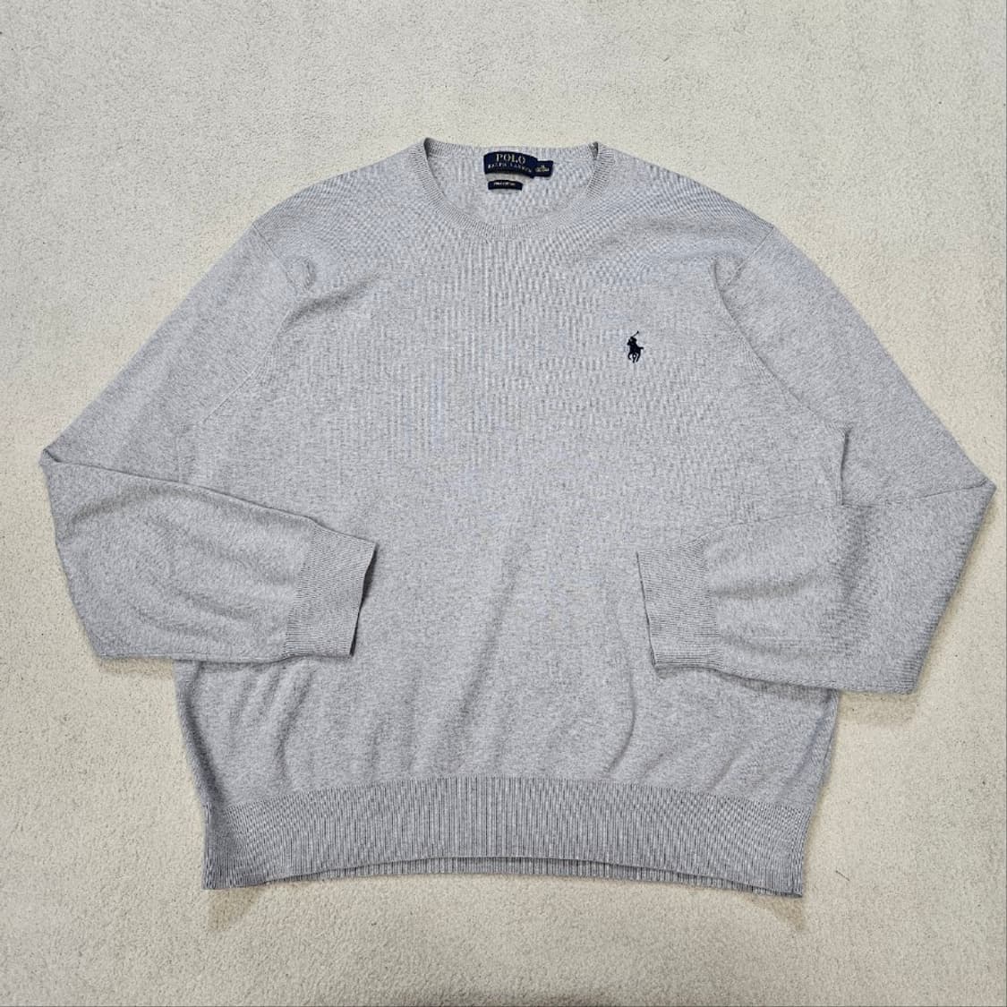 폴로 랄프 로렌 신형 피마 코튼 니트 XL 상품이미지2