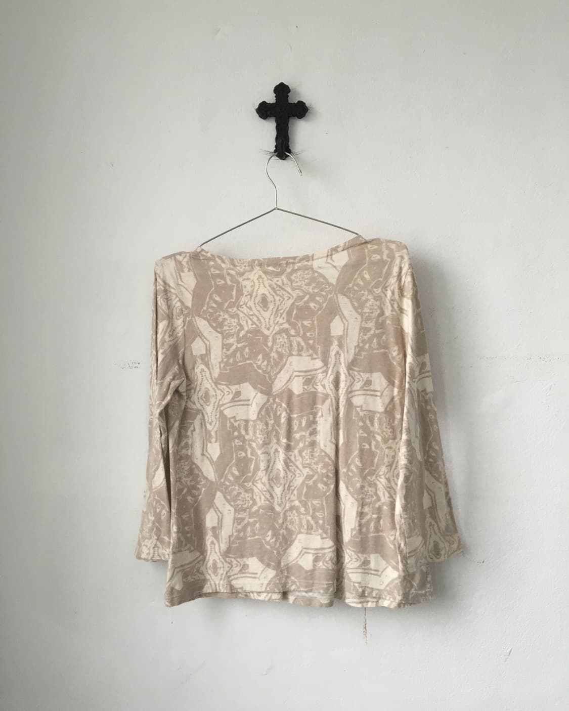 Plantation pattern sleeve 상품이미지3