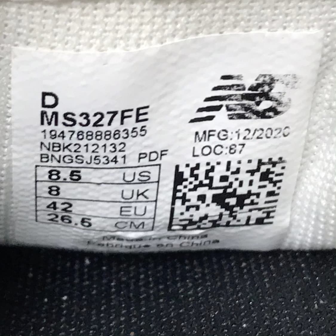 뉴발란스 327 씨솔트 운동화 신발 남성265 상품이미지10