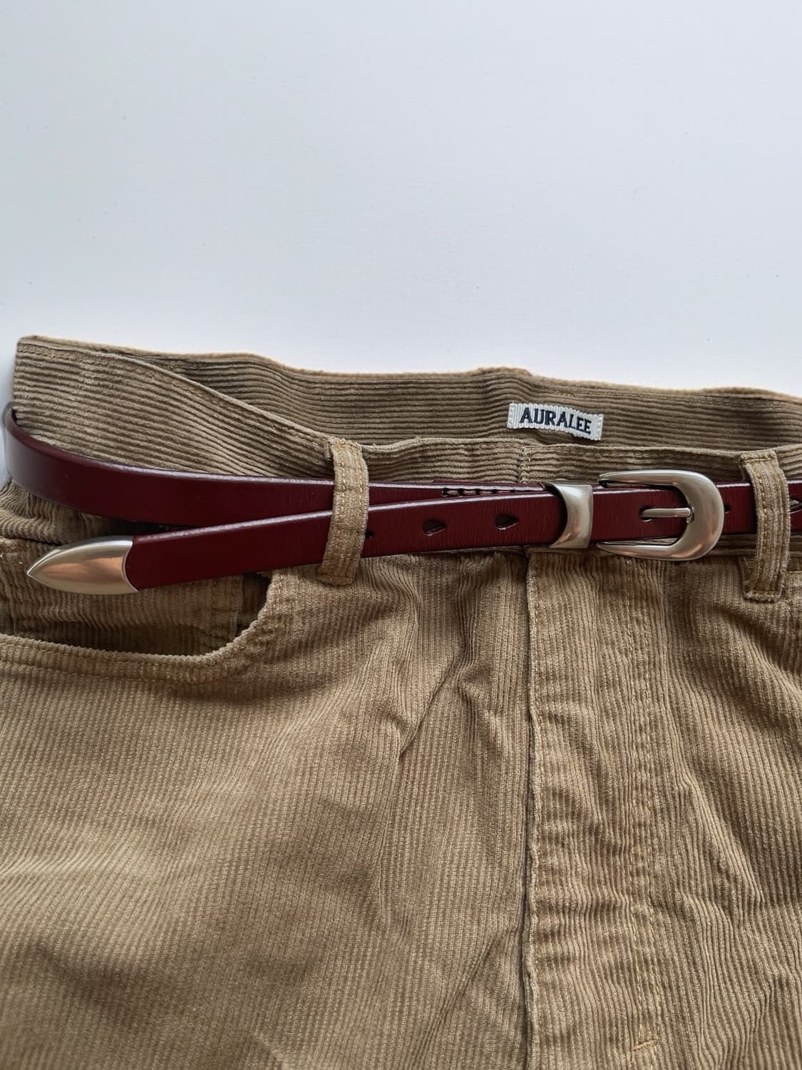 러스틱 리얼가죽벨트 (2cm) 아워레가시무드 상품이미지7