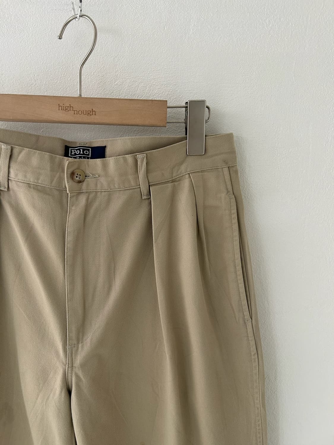 80-90's old label polo 2tuck chino pant. 상품이미지2