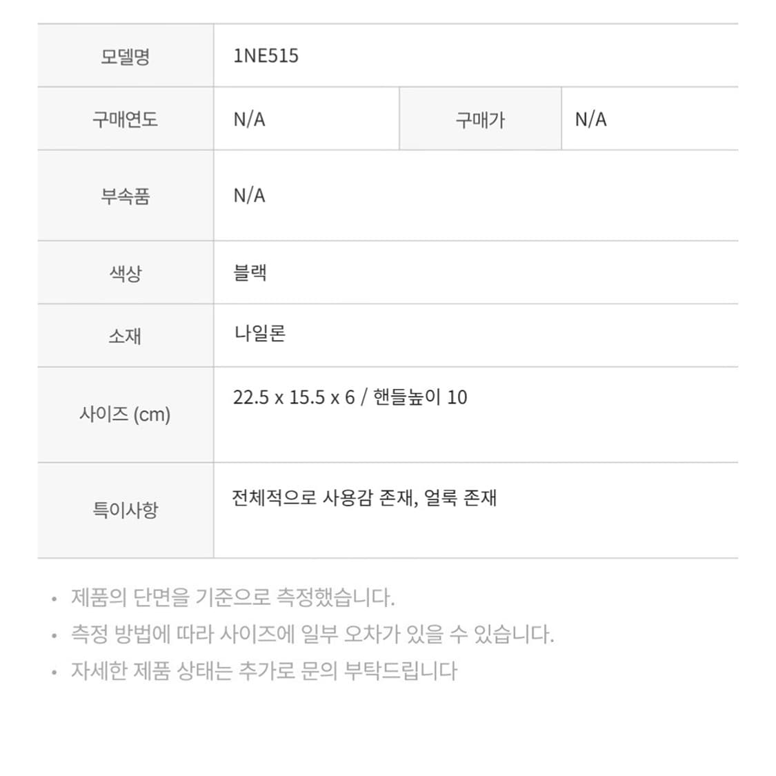 프라다 1NE515 리나일론 2000 테수토 호보백 블랙 상품이미지2