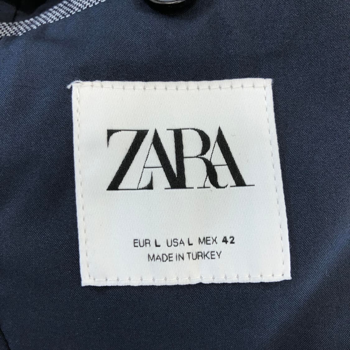 자라 혼방 경량 져지자켓 L 상품이미지6