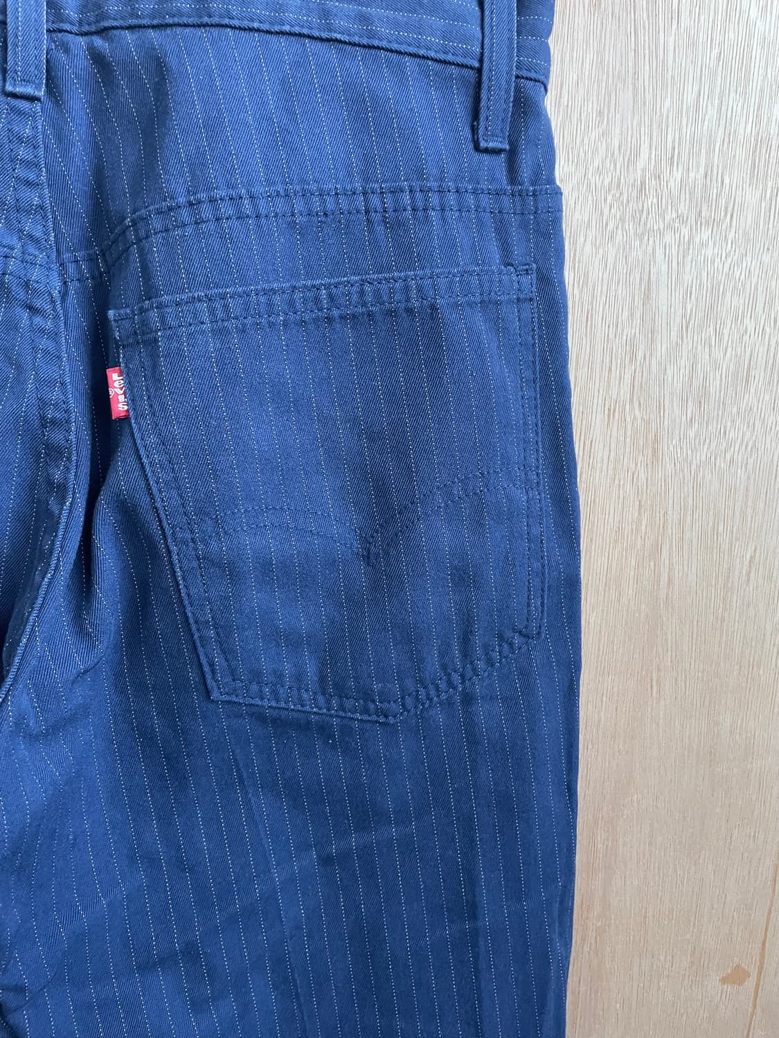 준야와타나베 리바이스 스트라이프 플레어 팬츠 상품이미지5