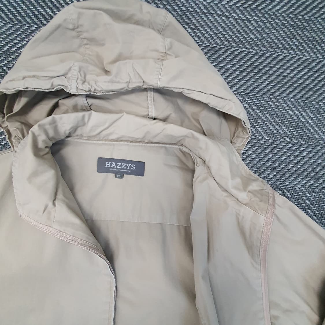 헤지스 간절기 면자켓 남자105 상품이미지7