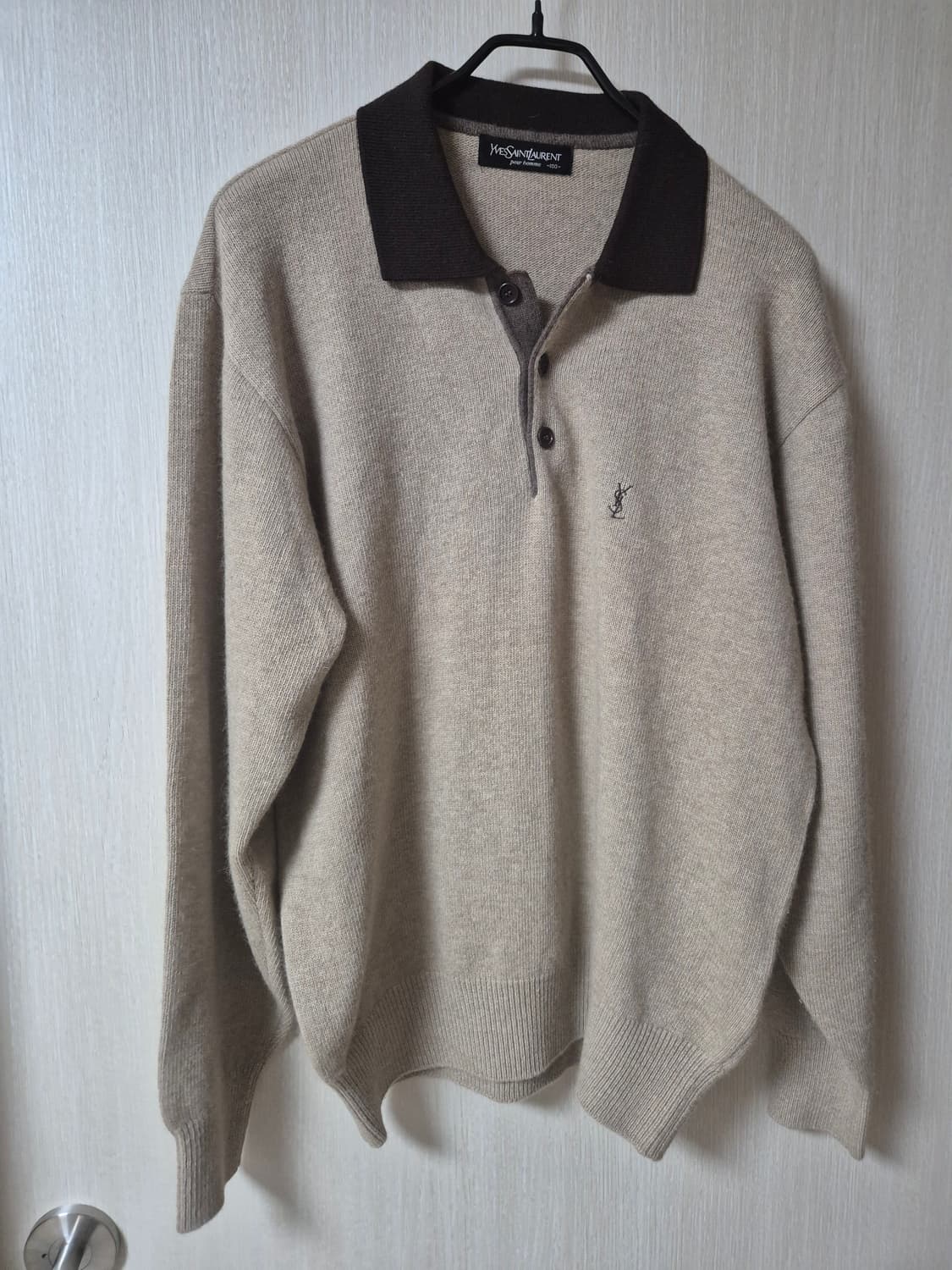 입생로랑 카라니트 앙고라스웨터 100 상품이미지1