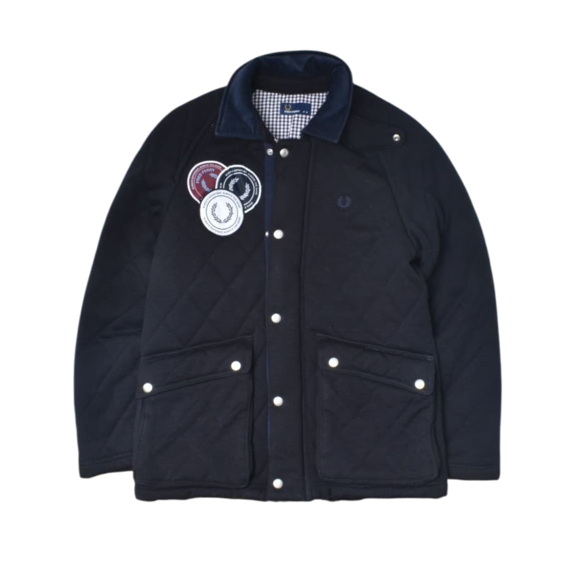 프레드페리 코튼 퀼틴 퀄팅 자켓 M N0653 상품이미지2