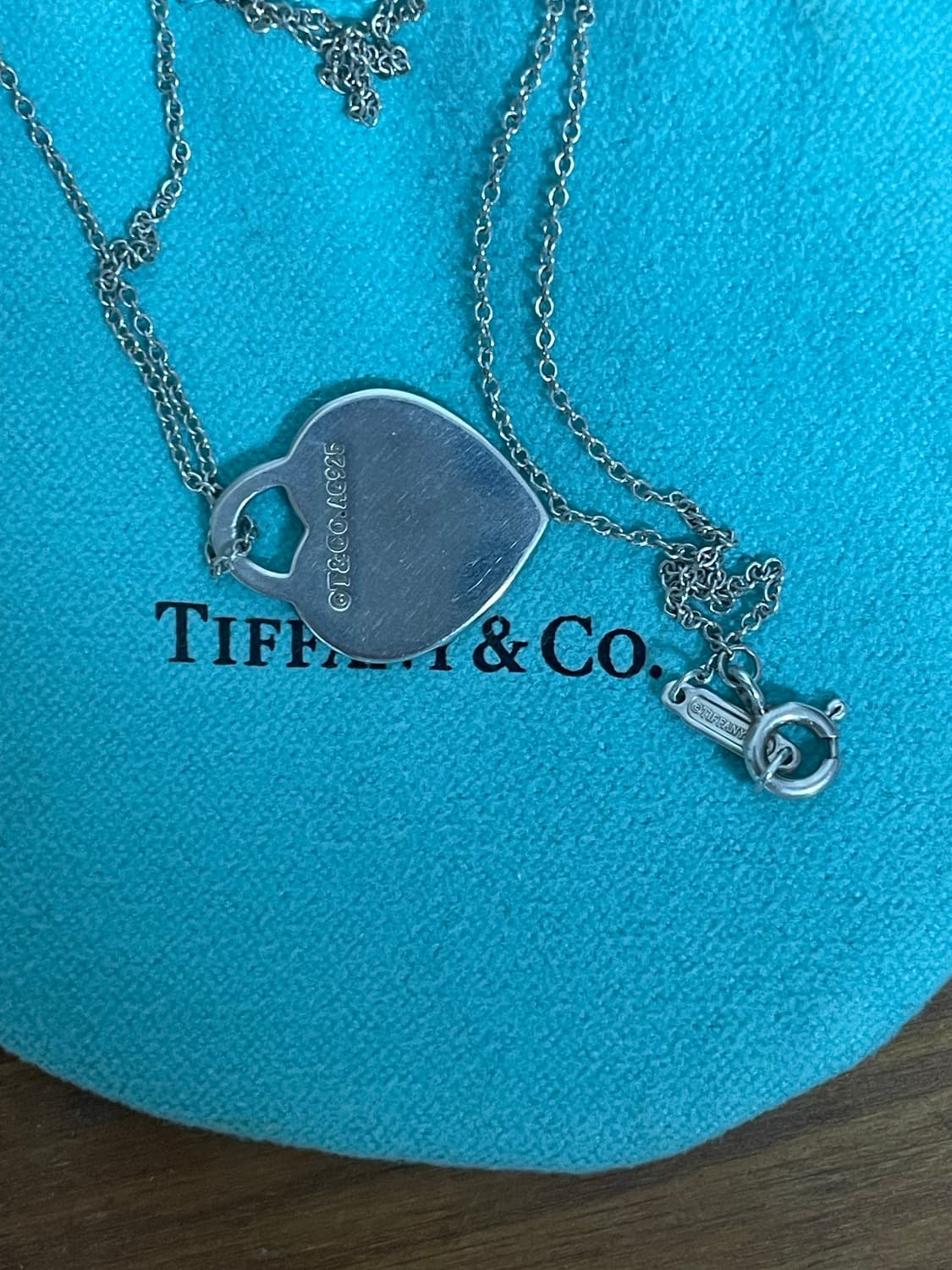 티파니 리턴투티파니 하트 태그 실버 스몰 목걸이 상품이미지6