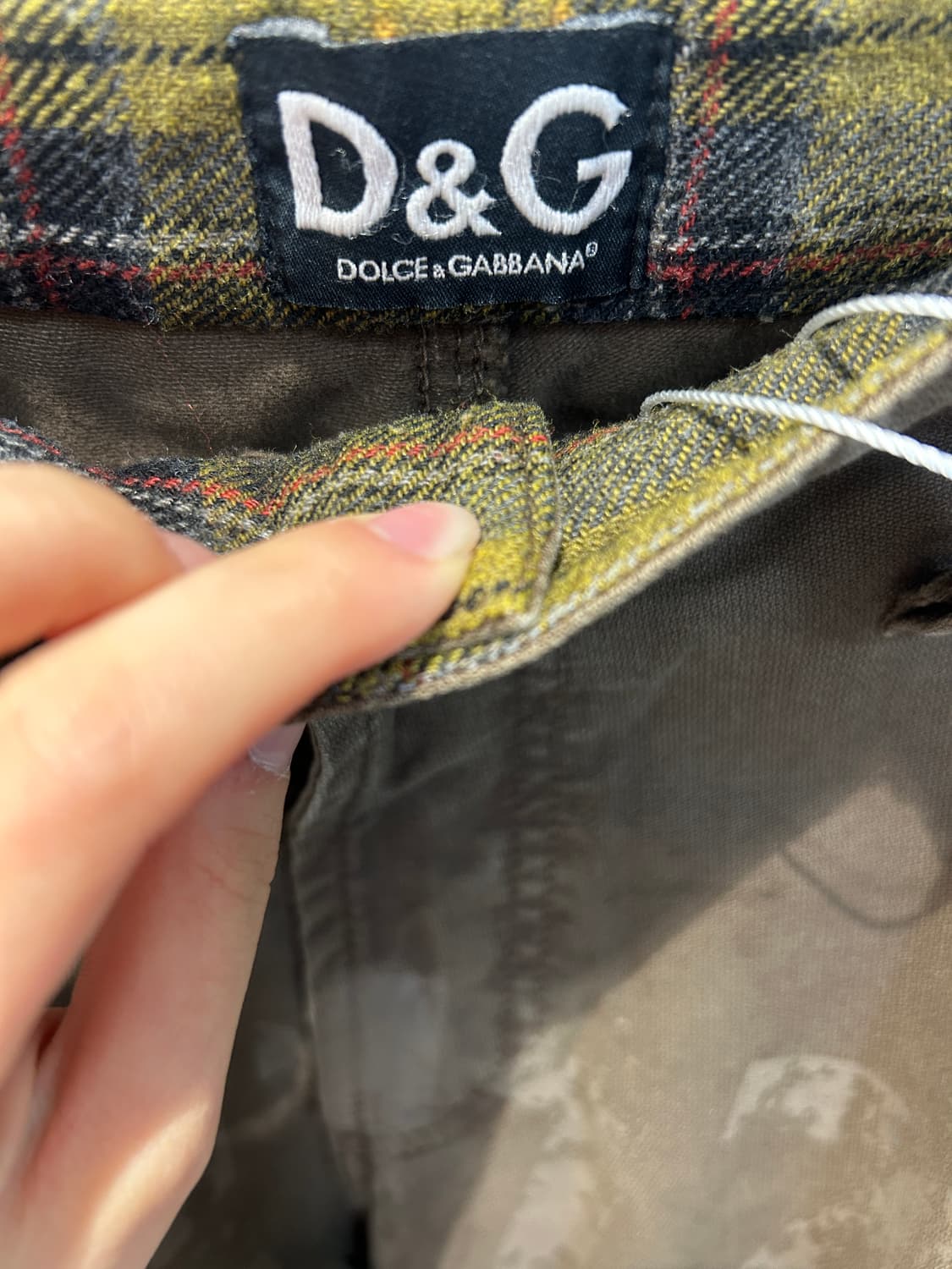 D&G 빈티지 디스트레스드 팬츠 상품이미지5