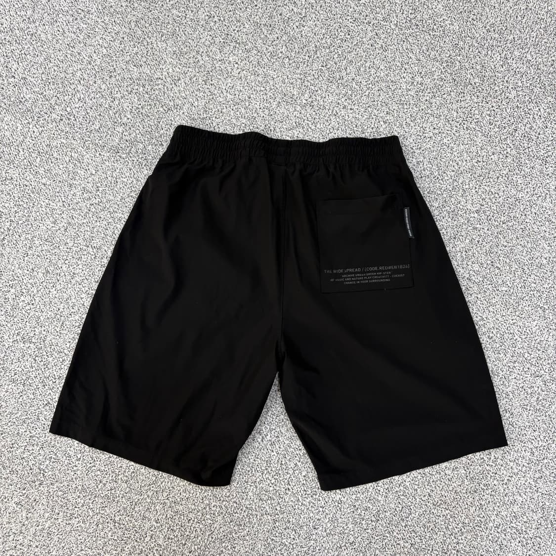 81 인터크루 빅 레터링 5부 반바지 0310J 상품이미지4