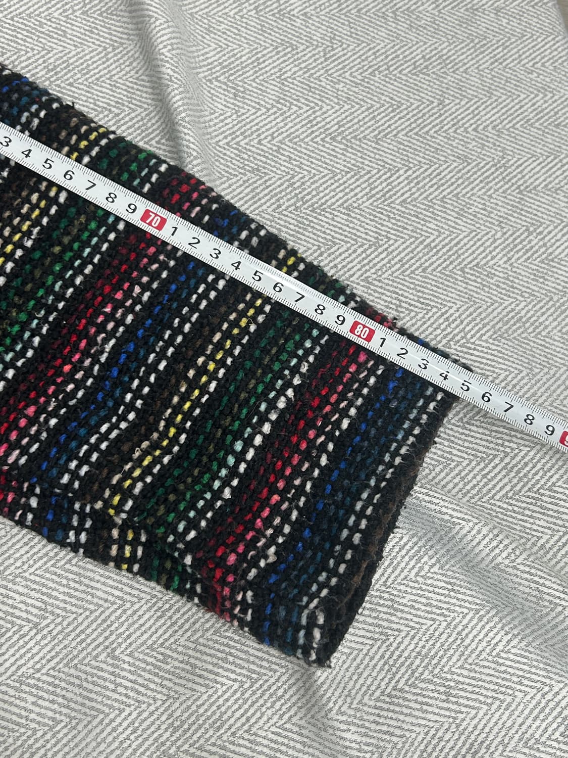 Franks Textiles 멕시코 빈티지 바하 니트 후드티 XXL 판쵸 상품이미지9